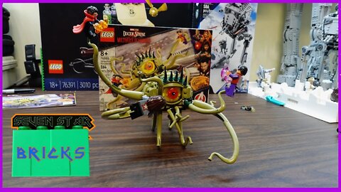 Gargantos Showdown Speed Build & Review - Lego Marvel Studios Set 76205 - 264 pcs