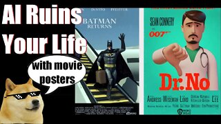 AI Generates Movie Posters Haunts Your Dreams!
