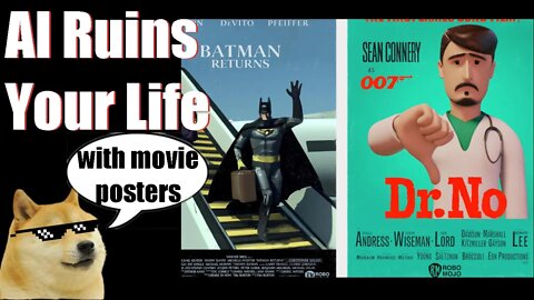 AI Generates Movie Posters Haunts Your Dreams!