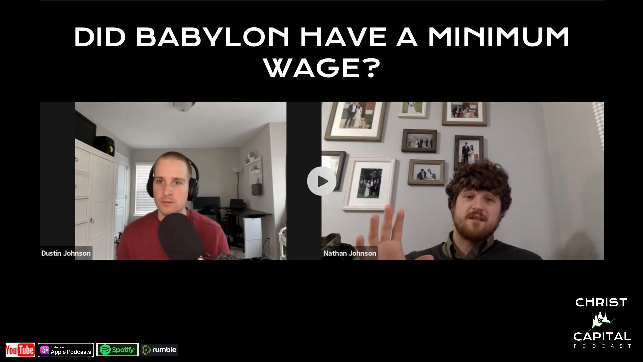 Ep. 43 - Did Babylon Have A Minimum Wage?