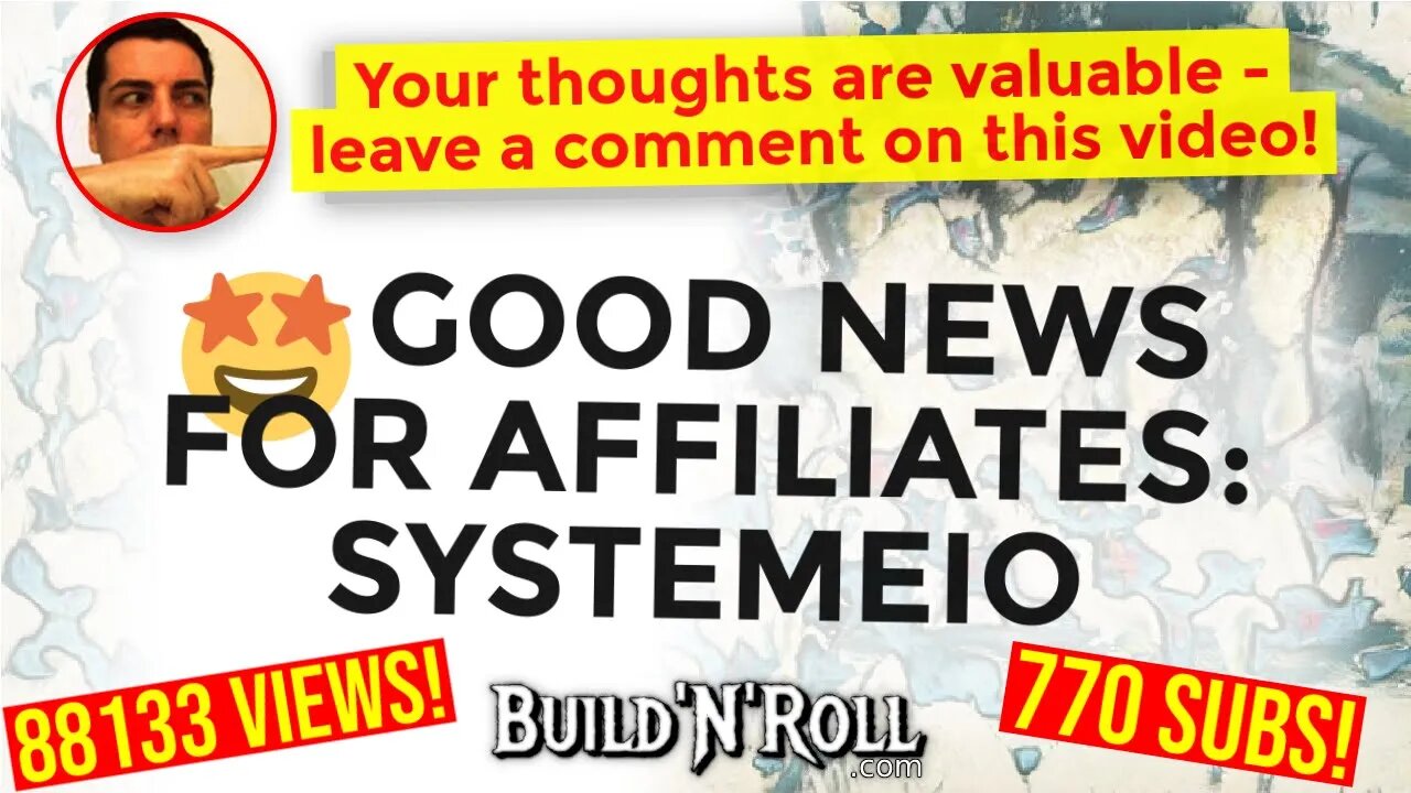 🤩 GOOD NEWS FOR AFFILIATES: SYSTEMEIO