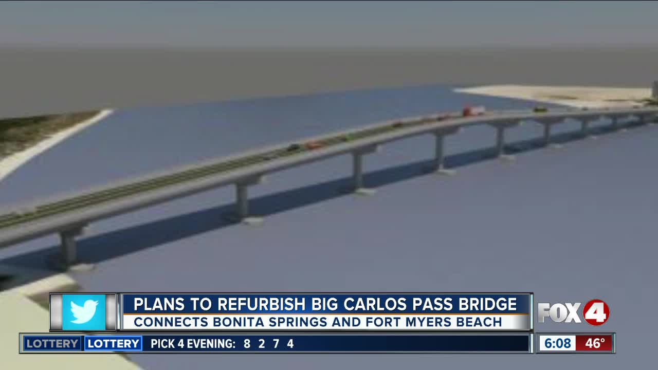 Lee County plans to refurbish Big Carlos Pass Bridge