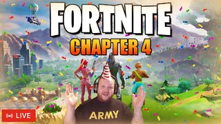 🔴LIVE - FORTNITE | CHAPTER 4 RELEASE PARTY!