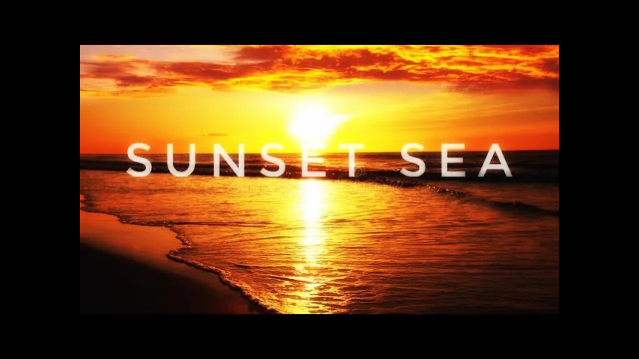 Sunset Sea ASMR-1 hour