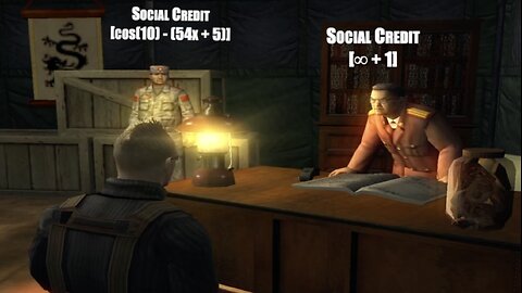 Mercenaries Social Credit = (-4) :(