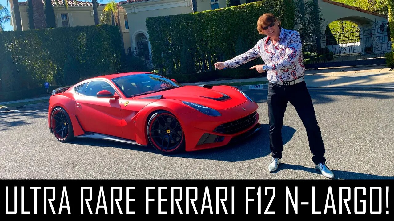 MY ULTRA RARE FERRARI F12 N-LARGO!!