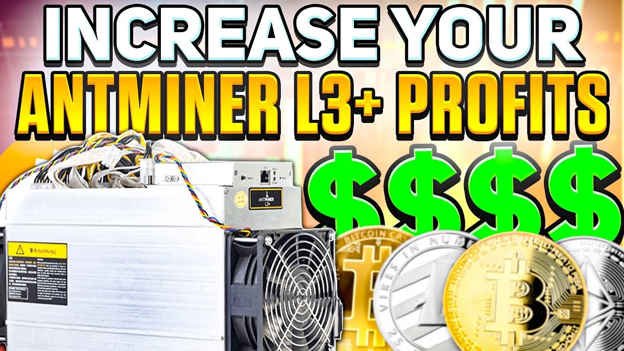 Antminer l3 + Profit BOOST With One Simple STEP