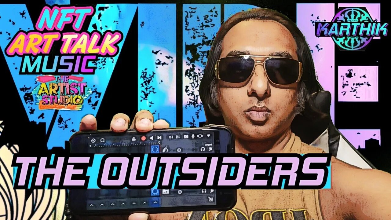 KARTHIK - The Outsiders 🎶🎥🎨 How to Make Beats on the iPhone 📱 @Apple