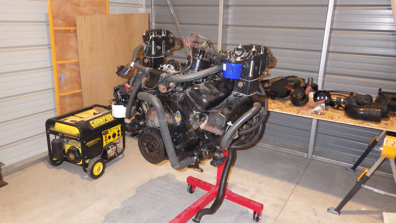 Mercruiser 7.4 Engine Exchange Part 1