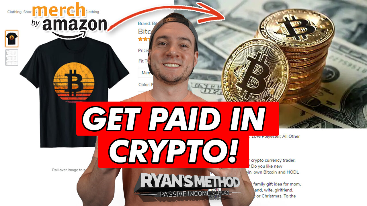 Get Paid in Crypto AND Increase Your Amazon Merch Sales!!!