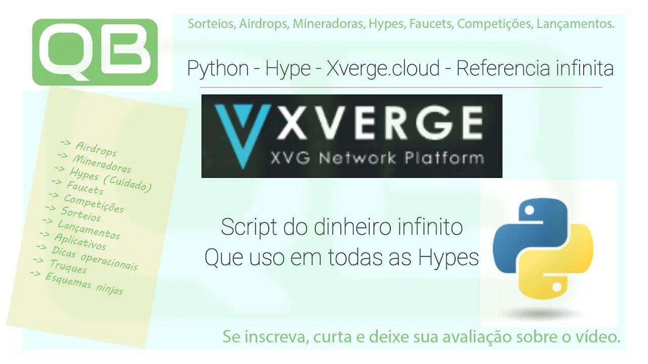 Python - Hype - Xverge.cloud - Referencia infinita