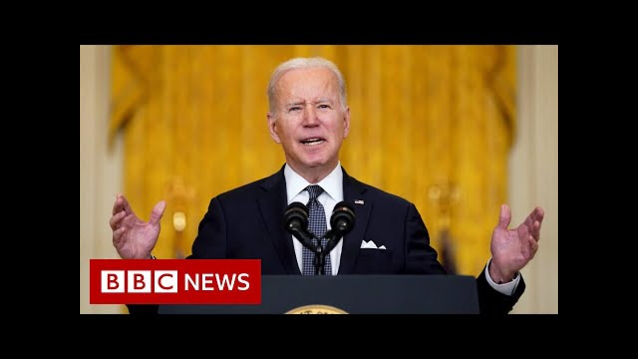 Russian attack on Ukraine still a possibility says Biden - BBC News