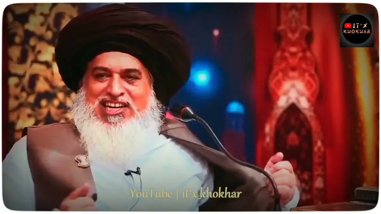 Allama Khadim Hussain Rizvi Allama Iqbal Or Shaan-e-Sahaba KHR Clips Rizvi Status | it'x_khokhar