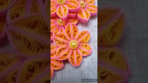 🌼 Beautiful 3D Paper Quilling flowers | ත්‍රිමාණ පේපර් කුවිලින් මල් 🌼@chcreation moratuwa