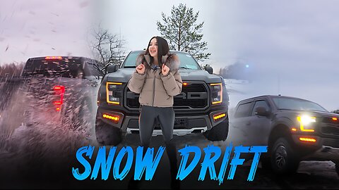 SNOW DRIFTING WITH LEYLA WILD!