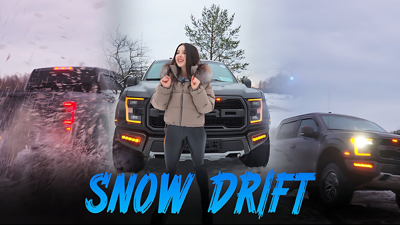 SNOW DRIFTING WITH LEYLA WILD!