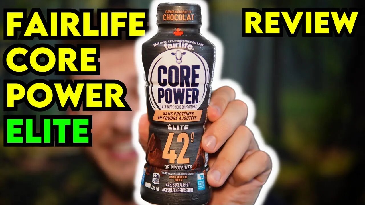 Fairlife Core Power ELITE Chocolate Protein Shake Review