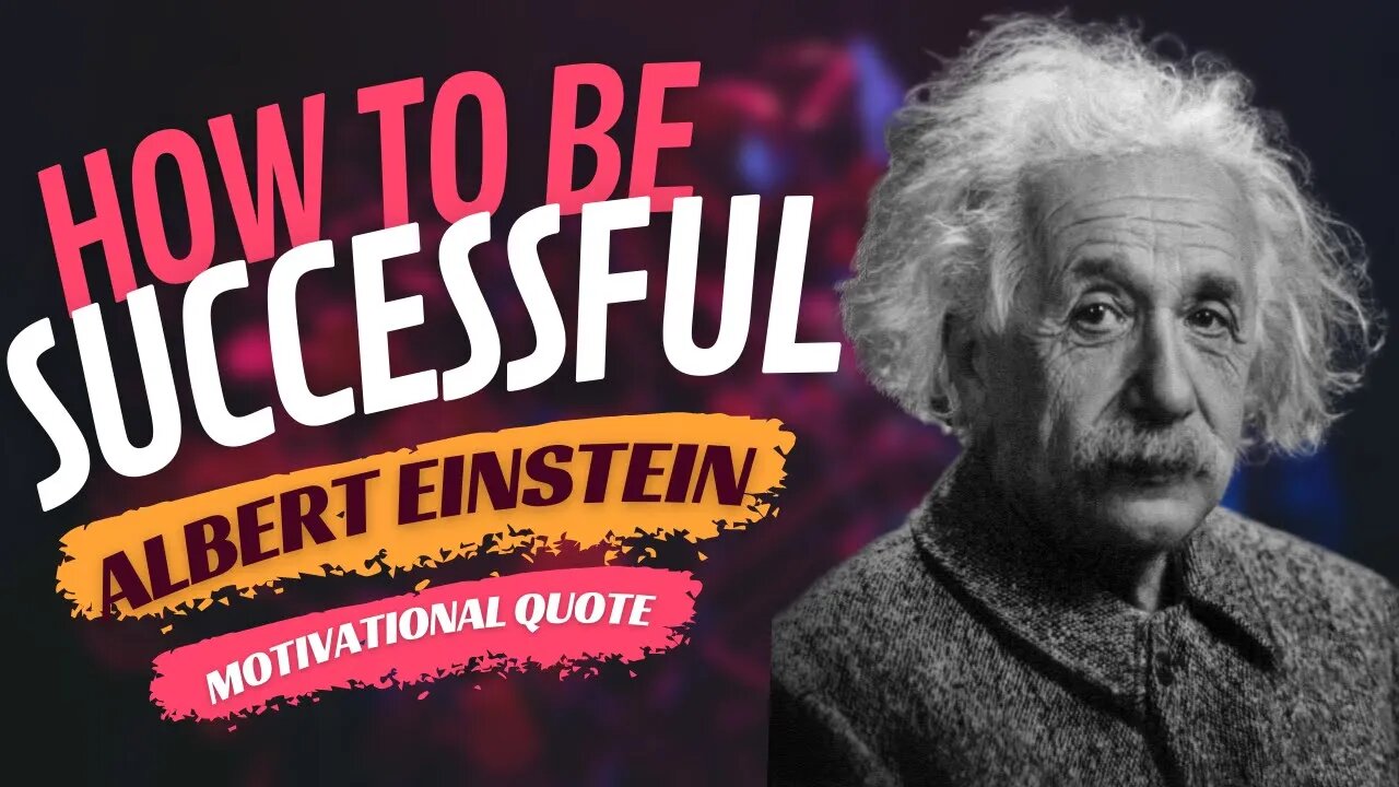 Albert Einstein Motivational Quote│How To Be Successful?🔥💪│Motivational Video│#shorts #quotes