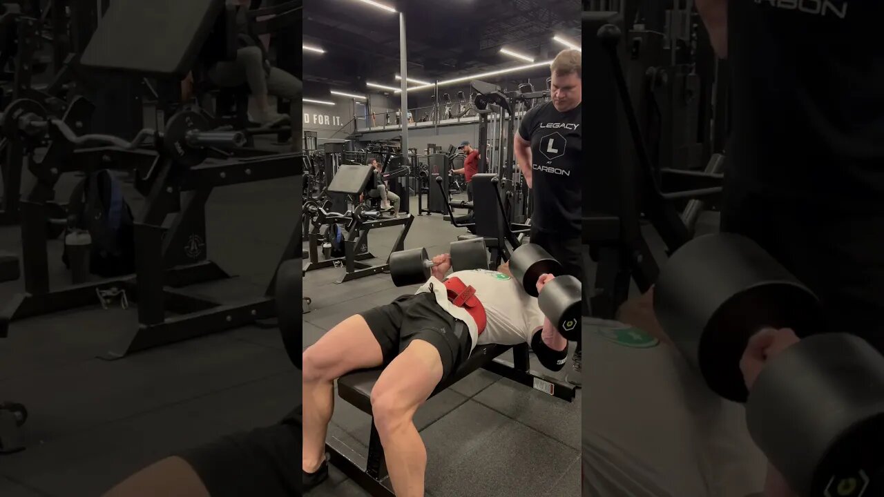 150x10 Dumbbell Bench Press