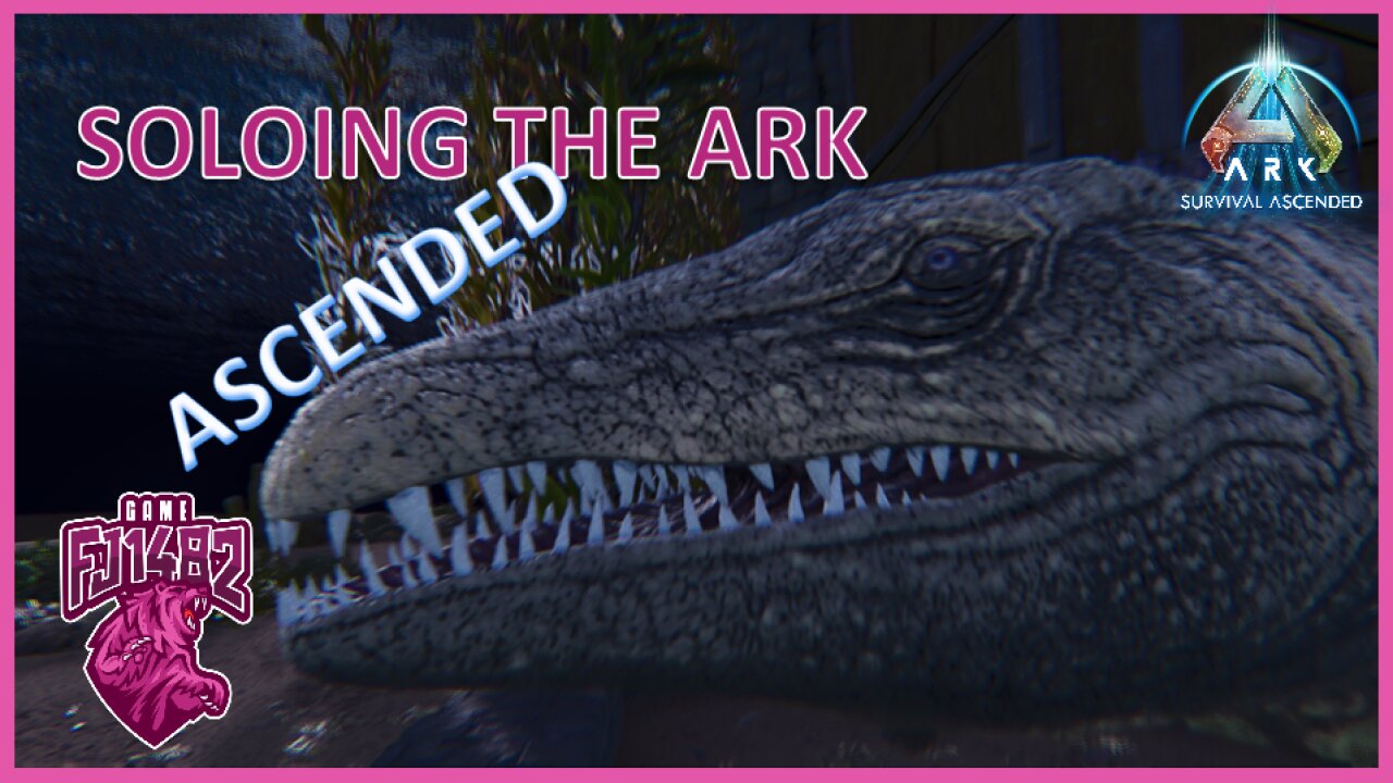 Taming My First Mosa Soloing ARK Ascended Ep. 81