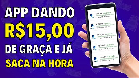 APP Pagando R$15,00 DE GRAÇA no PayPal e Já Pode Sacar (CAI NA HORA) [Prova de Pagamento]