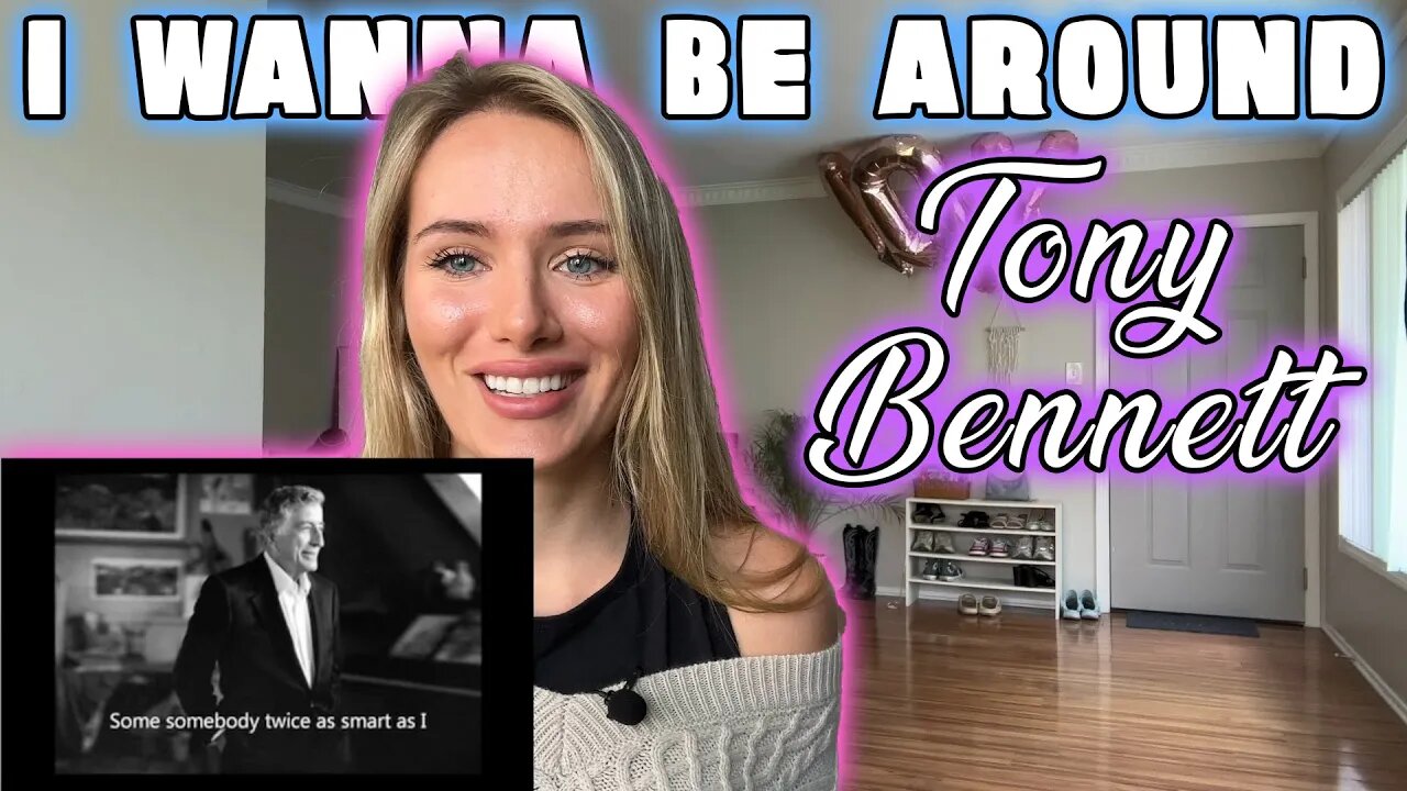 Tony Bennett-I Wanna Be Around! Russian Girl First Time Hearing!!!