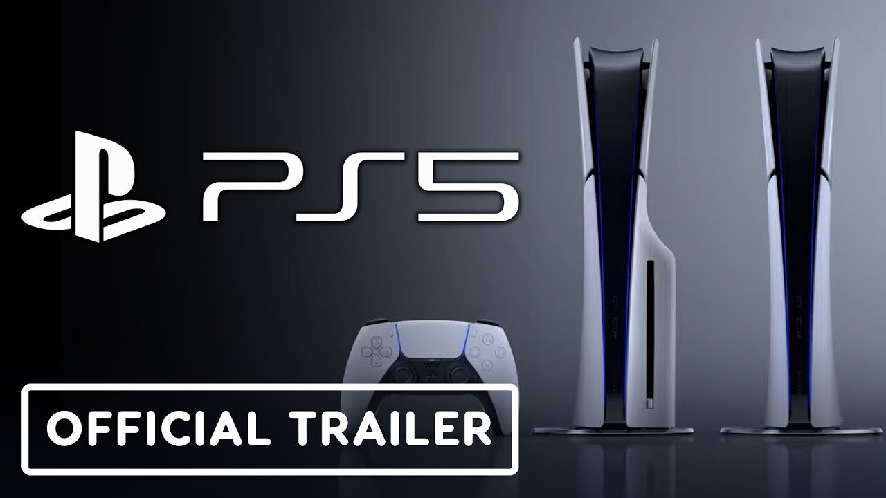 PlayStation 5 Slim - Official Model Reveal Trailer