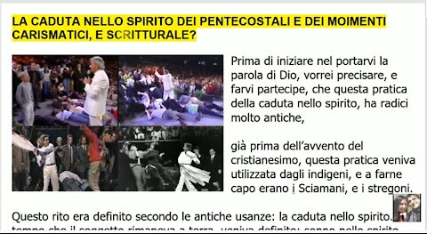📣 !!ATTENTI AI FALSI RITI!! La caduta nello spirito. Cosa insegna la bibbia al riguardo?