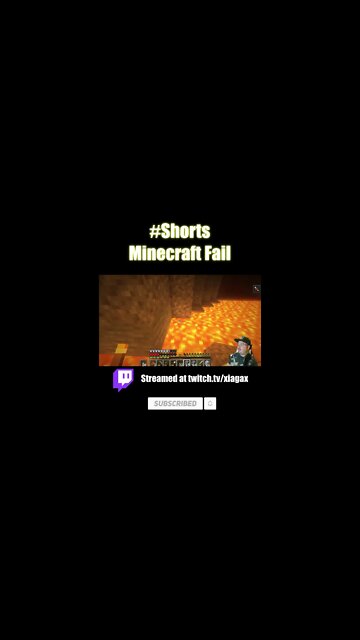 #Shorts Minecraft Fail
