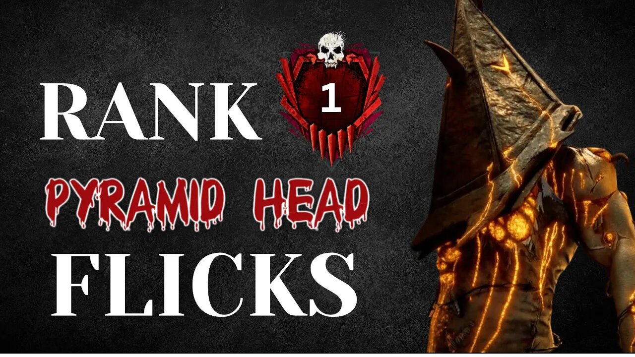 RANK 1 Pyramid Head FLICKS | Dead by Daylight