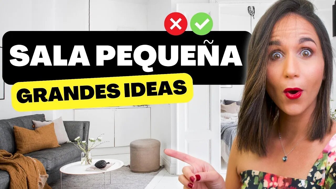 12 IDEAS PARA UNA SALA PEQUEÑA DE LUJO 😱 Diseño de Interiores Elegante y Lujoso