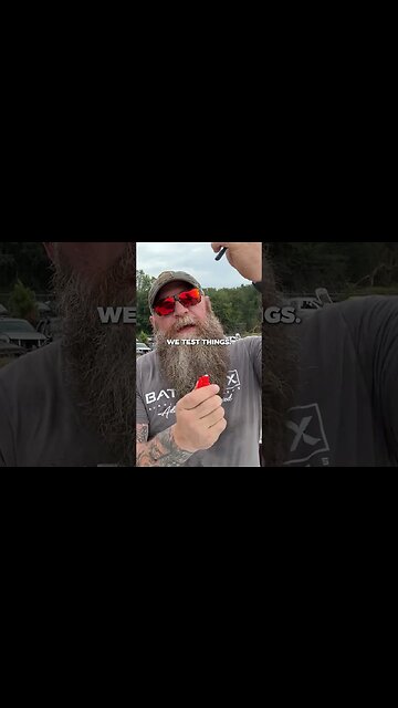 We test survival and outdoor gear #survival