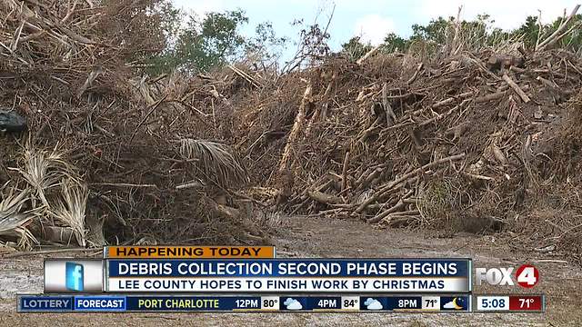 Second round of Hurricane Irma debris clean-up