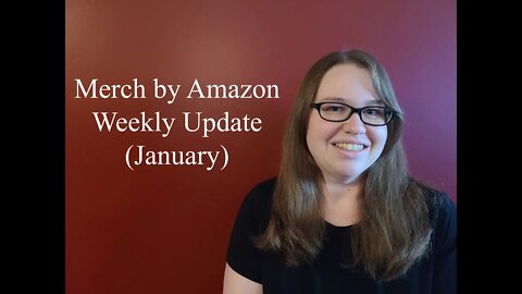 Merch by Amazon Weekly Update