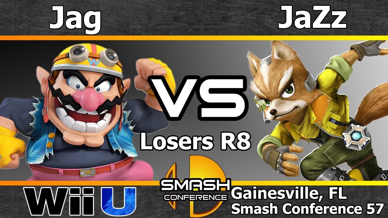 Jag (Wario) vs. JaZz (Fox) - Losers R8 - SC57