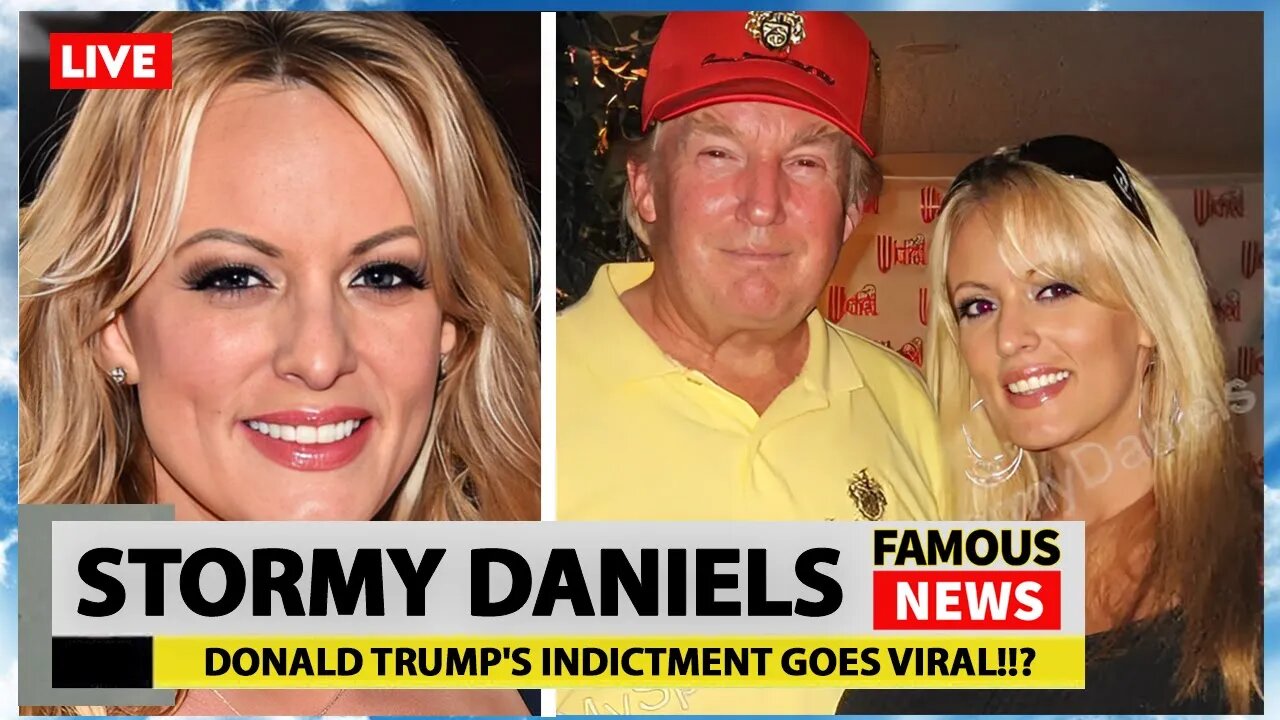 Stormy Daniels Goes Viral Following Donald Trump’s Indictment | Famous News