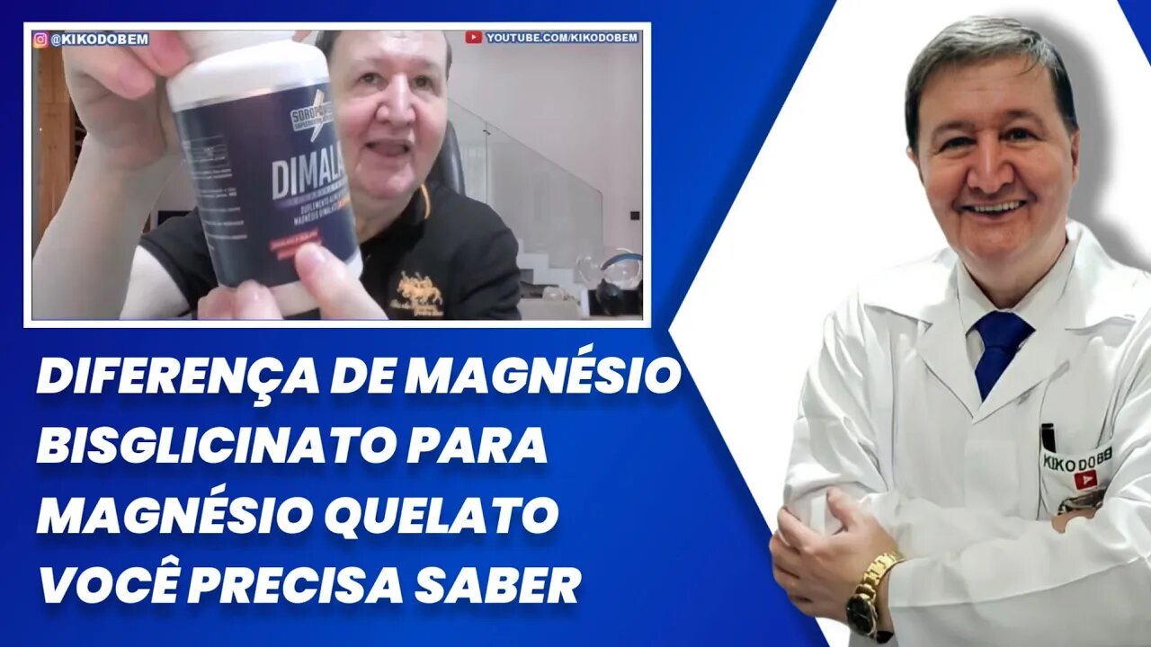 Diferença de magnésio bisglicinato para magnésio quelato Você precisa saber WhatsApp (15) 99644-8181