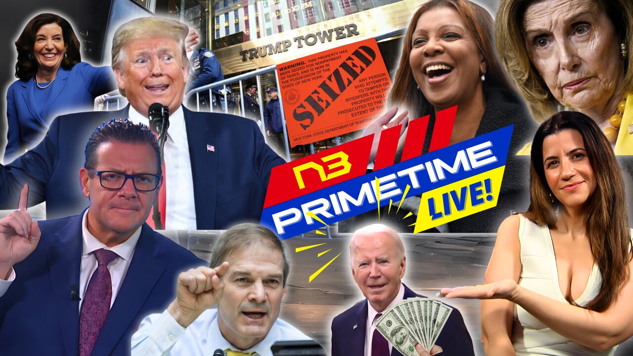 LIVE! N3 PRIME TIME: Biden's Gaffe, Trump's Battle, NY Crisis, Jordan's Stand