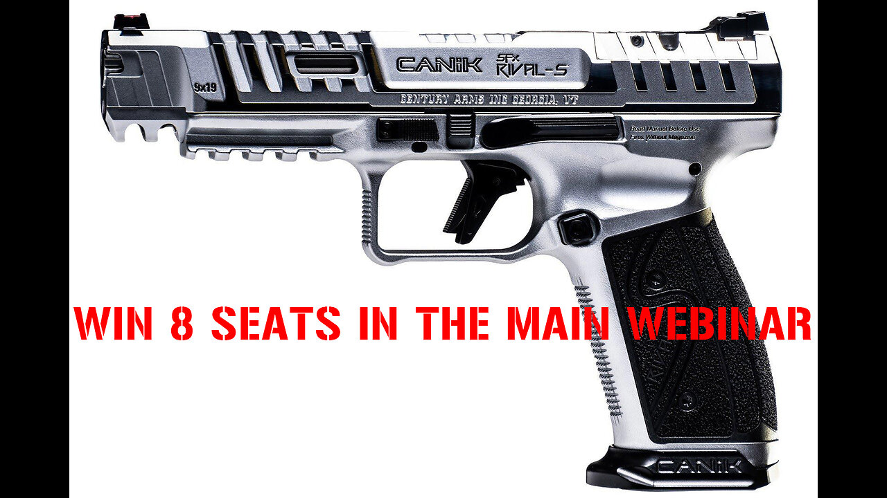 Canik SFX Rival-S MINI #2 FOR 8 SEATS IN THE MAIN WEBINAR