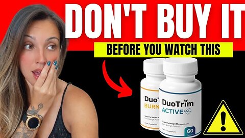 DUOTRIM REVIEW – DuoTrim Protocol ⚠️DON’T FALL FOR IT⚠️ – DuoTrim Supplement – DuoTrim We