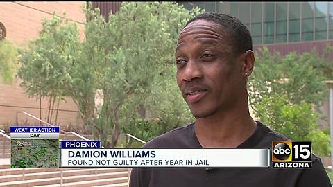 Man freed after being arrested at home raided by law enforcement.