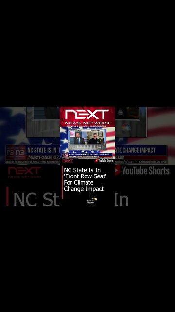 NC State Is In 'Front Row Seat' For Climate Change Impact #shorts