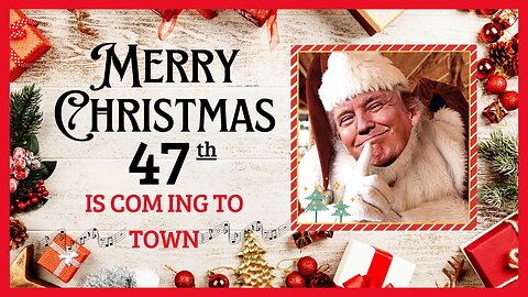 Trump 47th is coming to town 🎄 Merry Christmas