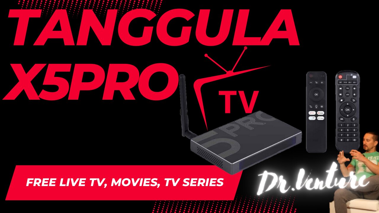 Live TV, Movies, Show's for Life - X5 Pro Tanggula TV Box