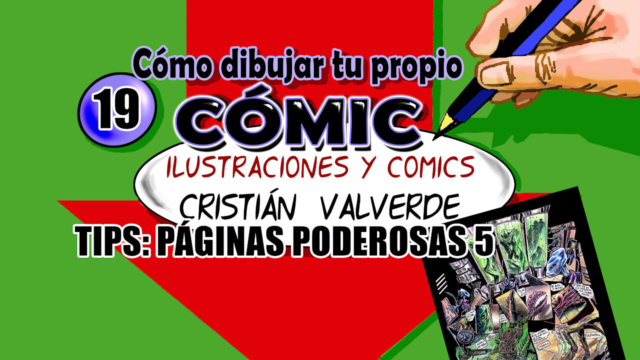 Como dibujar tu propio comic: Paginas poderosas 5