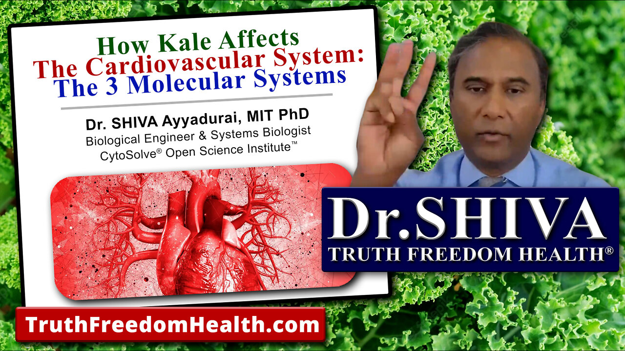 Dr.SHIVA: How Kale Affects Cardiovascular System - The 3 Molecular Systems