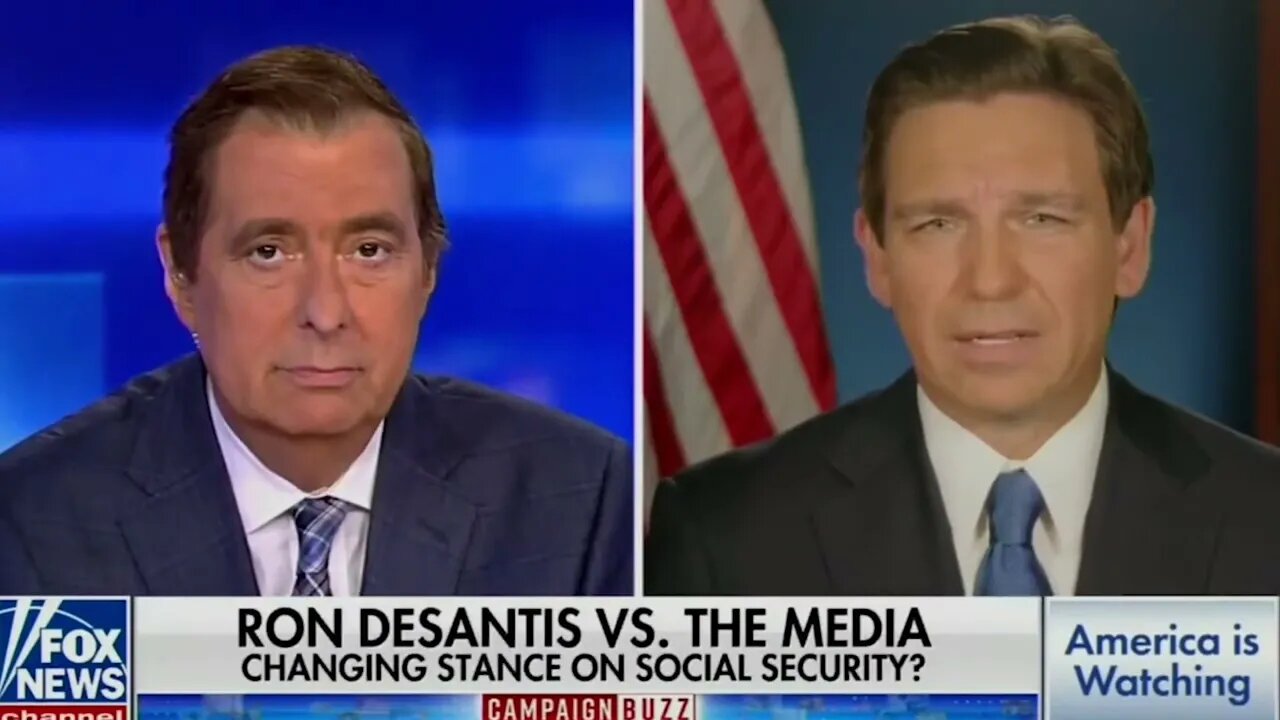 DeSantis STRUGGLES Defending His Plan To Cut Social Security