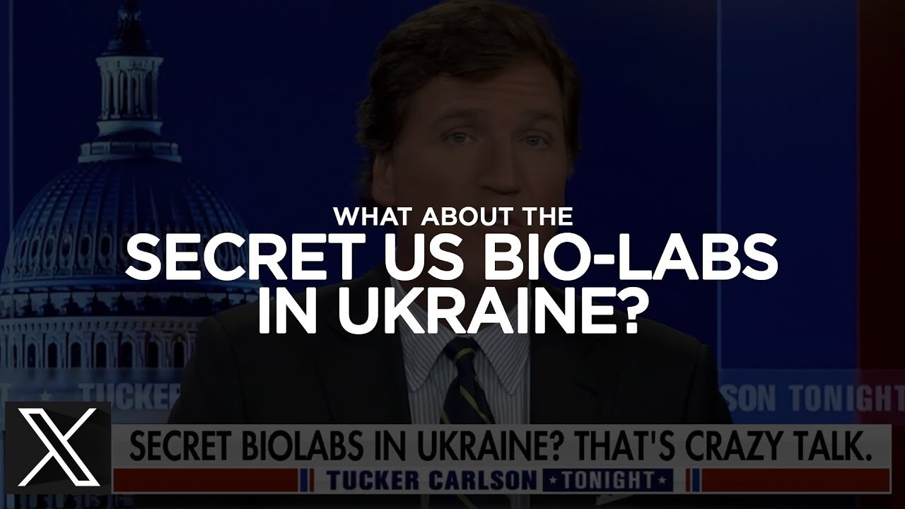 US Gov't Secret Bio-Weapon Lab in Ukraine - Robert Kennedy, Jr. & Tucker Carlson [mirrored]