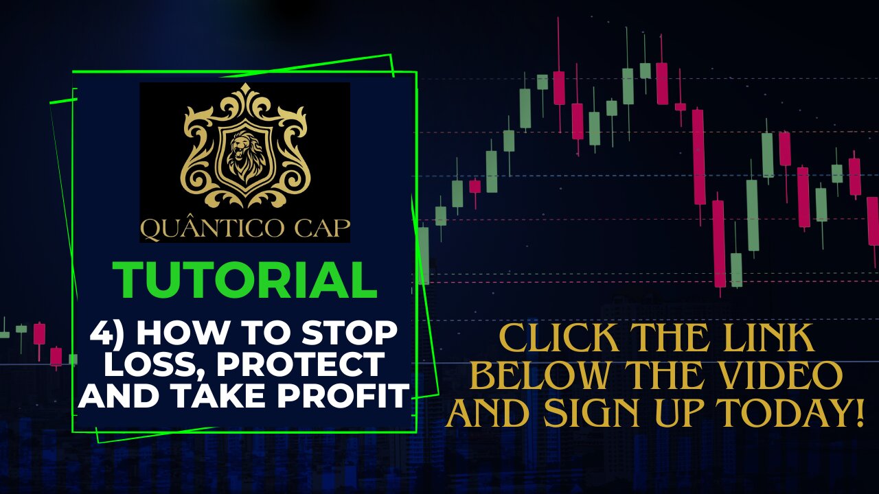 QuanticoCap Tutorials#4 - How to Stop Loss, Protect and Take Profit | Day Trading