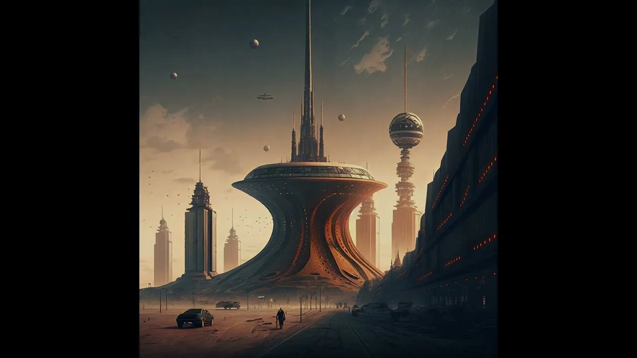 What Midjourney thinks the worlds major cities will look like in the year 2100